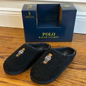 Women’s Bear Ralph Lauren Slippers New Size 9